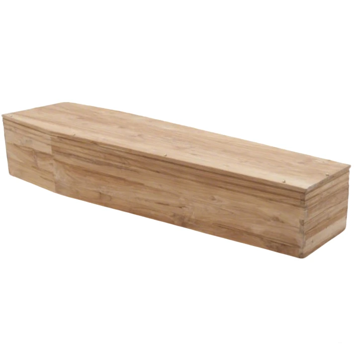 Belgian Style Children Abete Wood Coffin factory